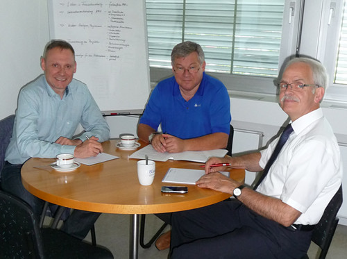 Kurt Mosen, Thomas Issler, Michael Gromes gründen das Beraternettzwerk Süd Kurt Mosen, Thomas Issler, Michael Gromes gründen das Beraternettzwerk Süd