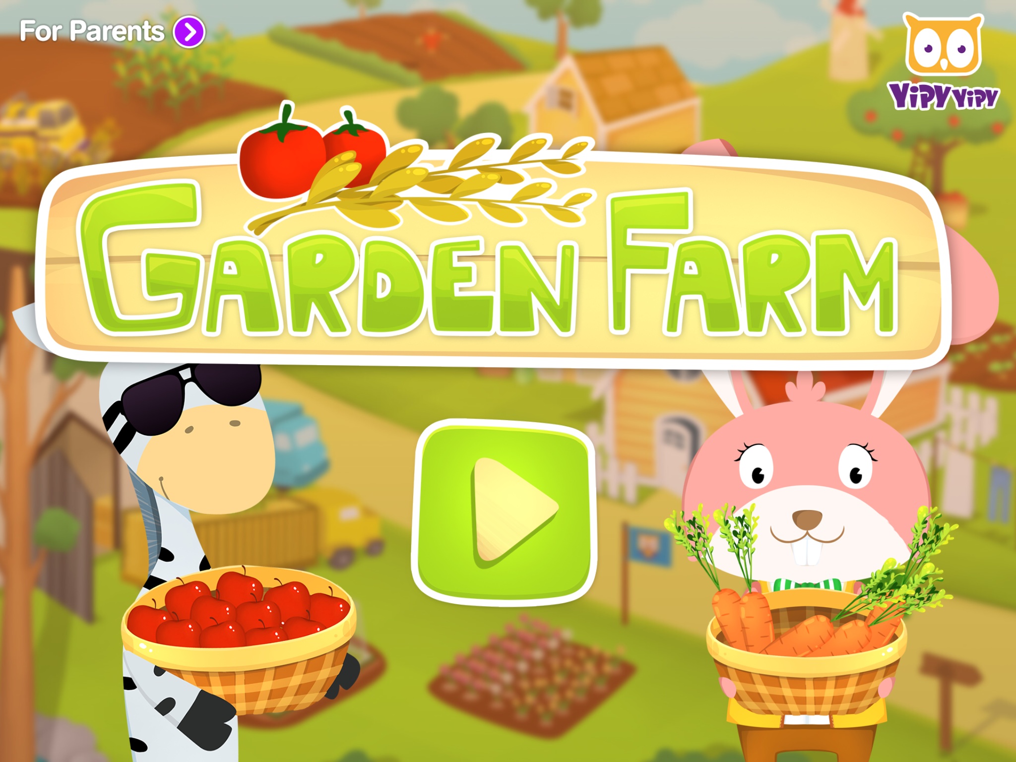 Neue Kinder-App: Yipy Garden Farm