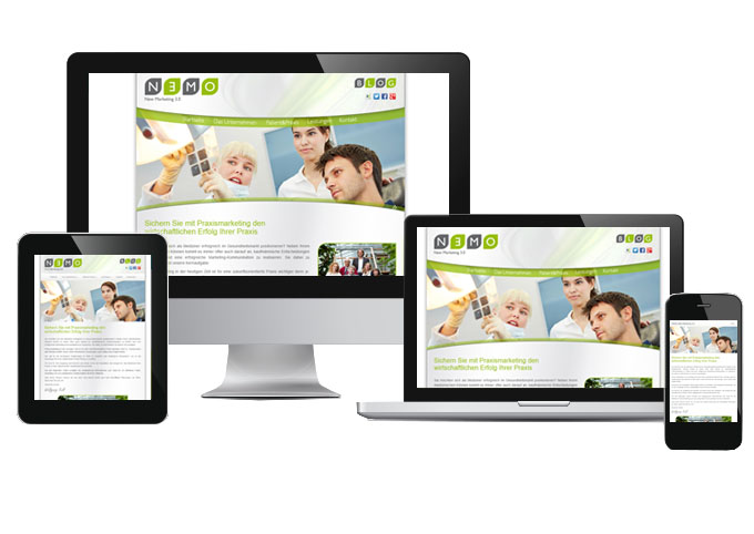 New medMarketing im Responsive WebDesign