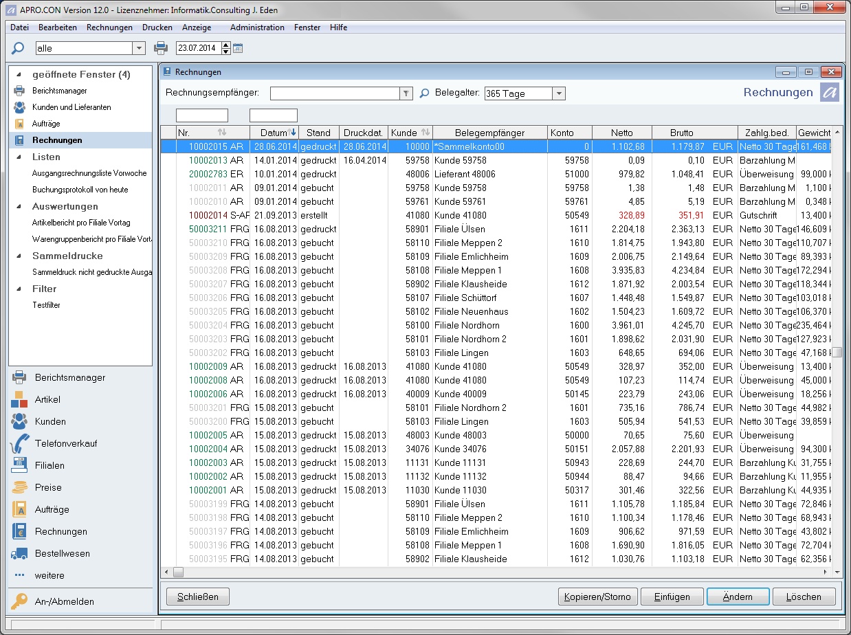 MehrÜbersicht, mehr Leistung: die runderneuerte Version 12 der Branchensoftware APRO.CON MehrÜbersicht, mehr Leistung: die runderneuerte Version 12 der Branchensoftware APRO.CON