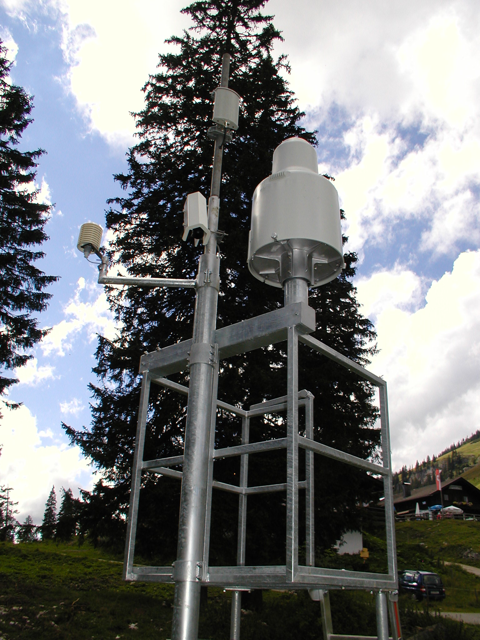 Der SHM30 im Einsatz der Messstation Ackernalm in Österreich