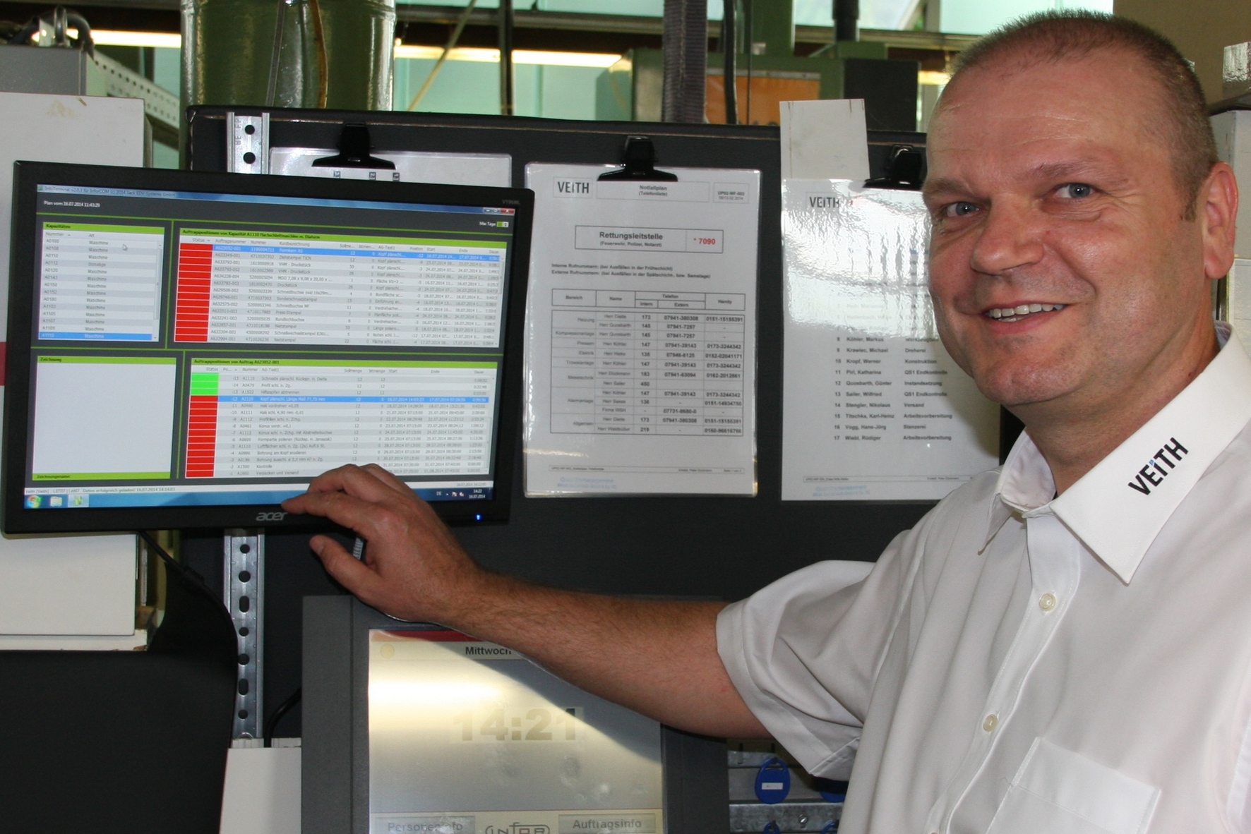 Integriert in ERP-Systeme wie Infor bringt das MES System proMExS höhere Wirtschaftlichkeit in die W Integriert in ERP-Systeme wie Infor bringt das MES System proMExS höhere Wirtschaftlichkeit in die W