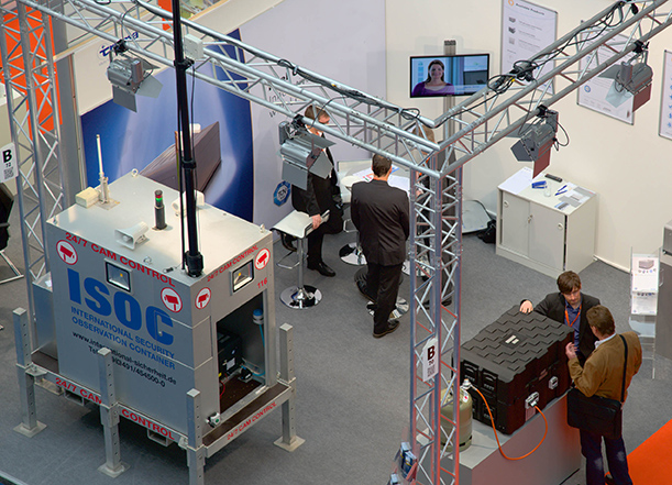 Auf der Hannover Messe ist der Prototyp des ISOC®mit Brennstoffzelle erstmals vorgestellt worden.