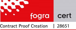 Proof GmbH Fogra Zertifikatsnummer für Contract Proof Creation nach ISOCoatedV2 und PSOUncoated Proof GmbH Fogra Zertifikatsnummer für Contract Proof Creation nach ISOCoatedV2 und PSOUncoated