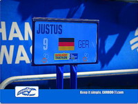 Wechselzone Steffen Justus (GER) in Hamburg