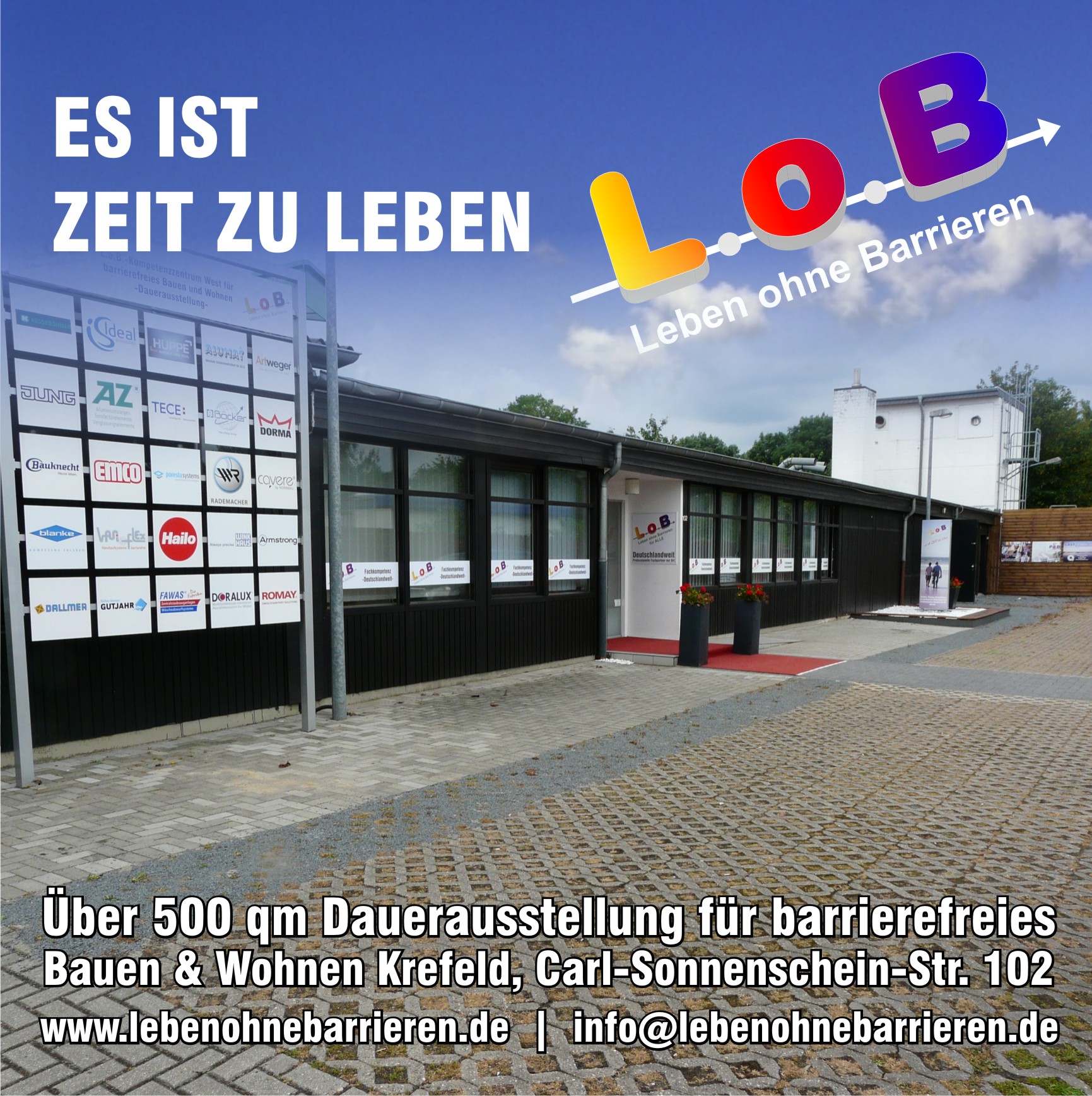 Dauerausstellung für barrierefreies Bauen in Krefeld