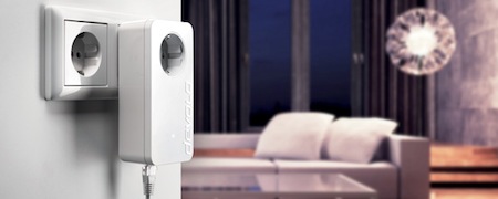 Mit der dLAN 1200 Generation schafft devolo erstmals den Sprungüber die Gigabit-Grenze. Mit der dLAN 1200 Generation schafft devolo erstmals den Sprungüber die Gigabit-Grenze.