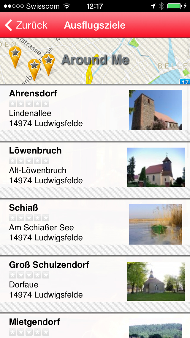 Ausflugsziele, Shop-Adressen und kommunale Infos präsentiert Ludwigsfelde nun auch als mobile App un Ausflugsziele, Shop-Adressen und kommunale Infos präsentiert Ludwigsfelde nun auch als mobile App un
