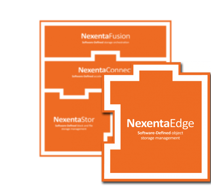 NexentaEdge ist die erste rein Software-gestützte Scale-out-Block- und -Objektspeicherlösu