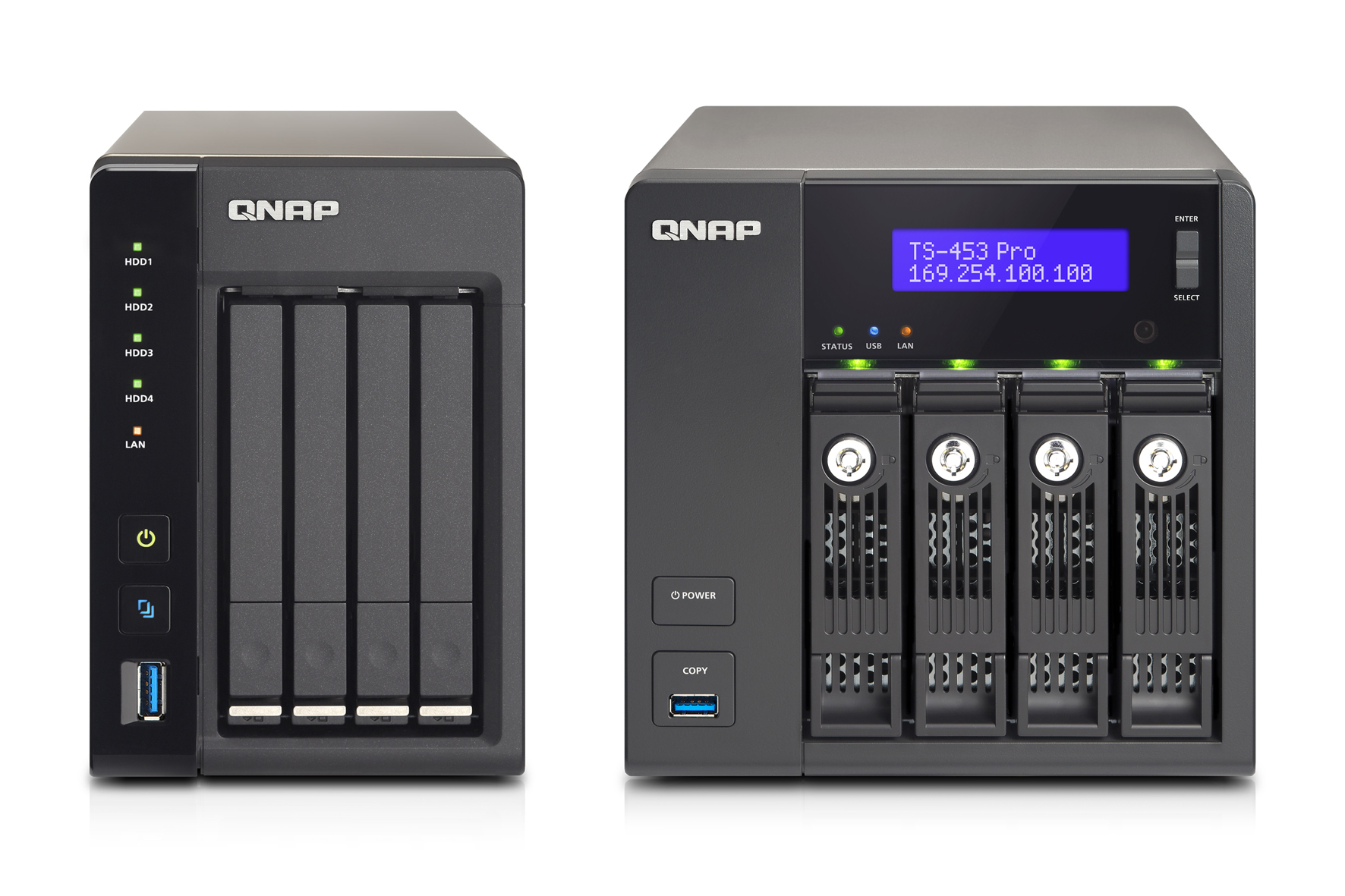 QNAP liefert mit TS/SS-x53 Pro auf 8 GB erweiterbare Turbo NAS