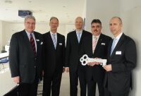 v.l. : Leo Dautzenberg MdB CDU, Paul Schmitz-Kröll Bürgermeister Stadt Übach-Palenberg, Patrick Schu