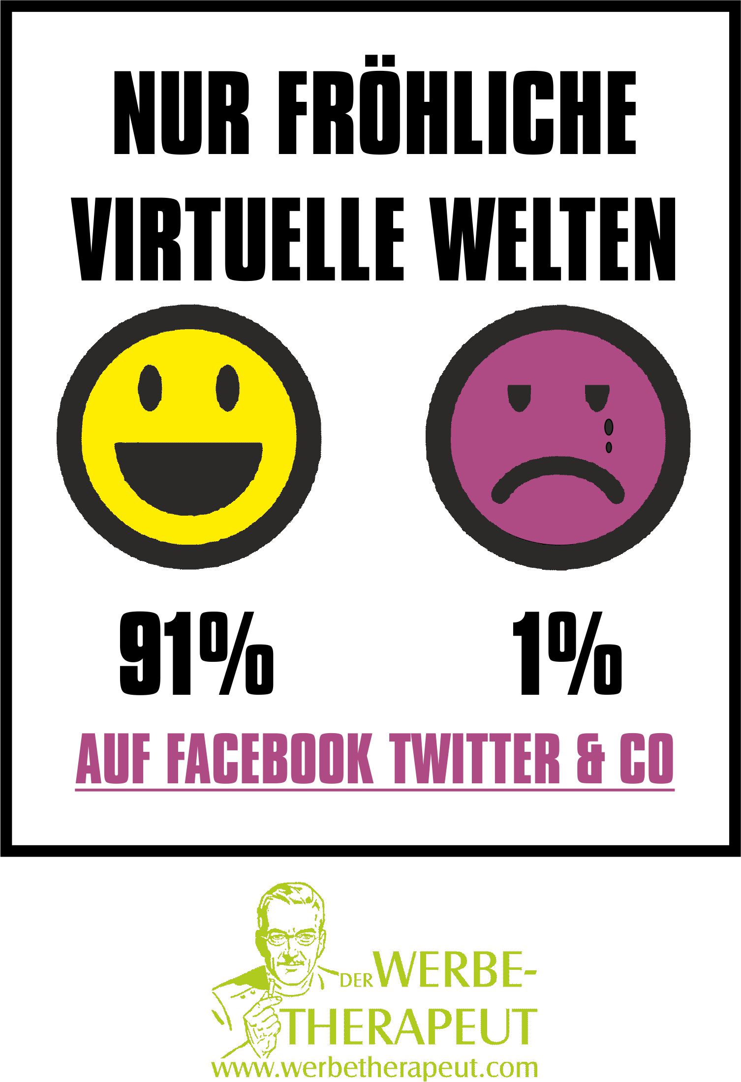 Das Internet lacht gerne - also gebt dem Internet was zu lachen! So die Meinung des Werbetherapeut -