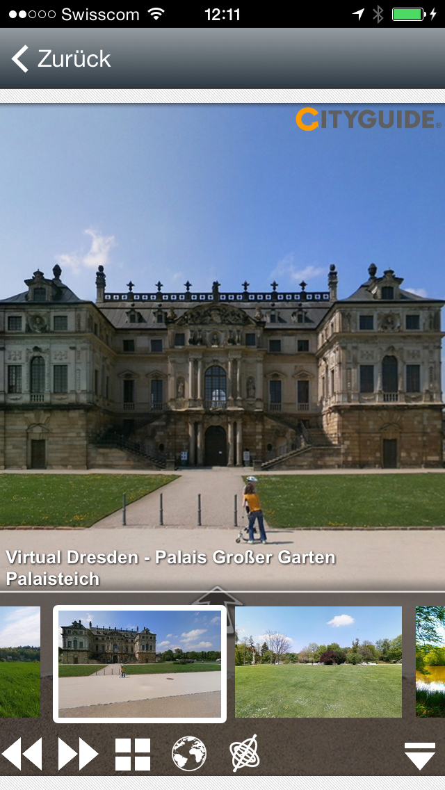 Der Dresden CITYGUIDE ist mehr als ein Adressbuch: Mit ihm kann man die Stadt auch virtuell erleben. Der Dresden CITYGUIDE ist mehr als ein Adressbuch: Mit ihm kann man die Stadt auch virtuell erleben.