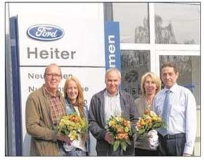 Hubert Nöring, Claudia Greßmann, Heinrich Bockgrawe, Karen Schenke, Willi Düvel (v.l.