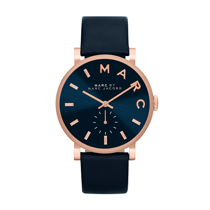 blaue Uhr von Marc by Marc Jacobs