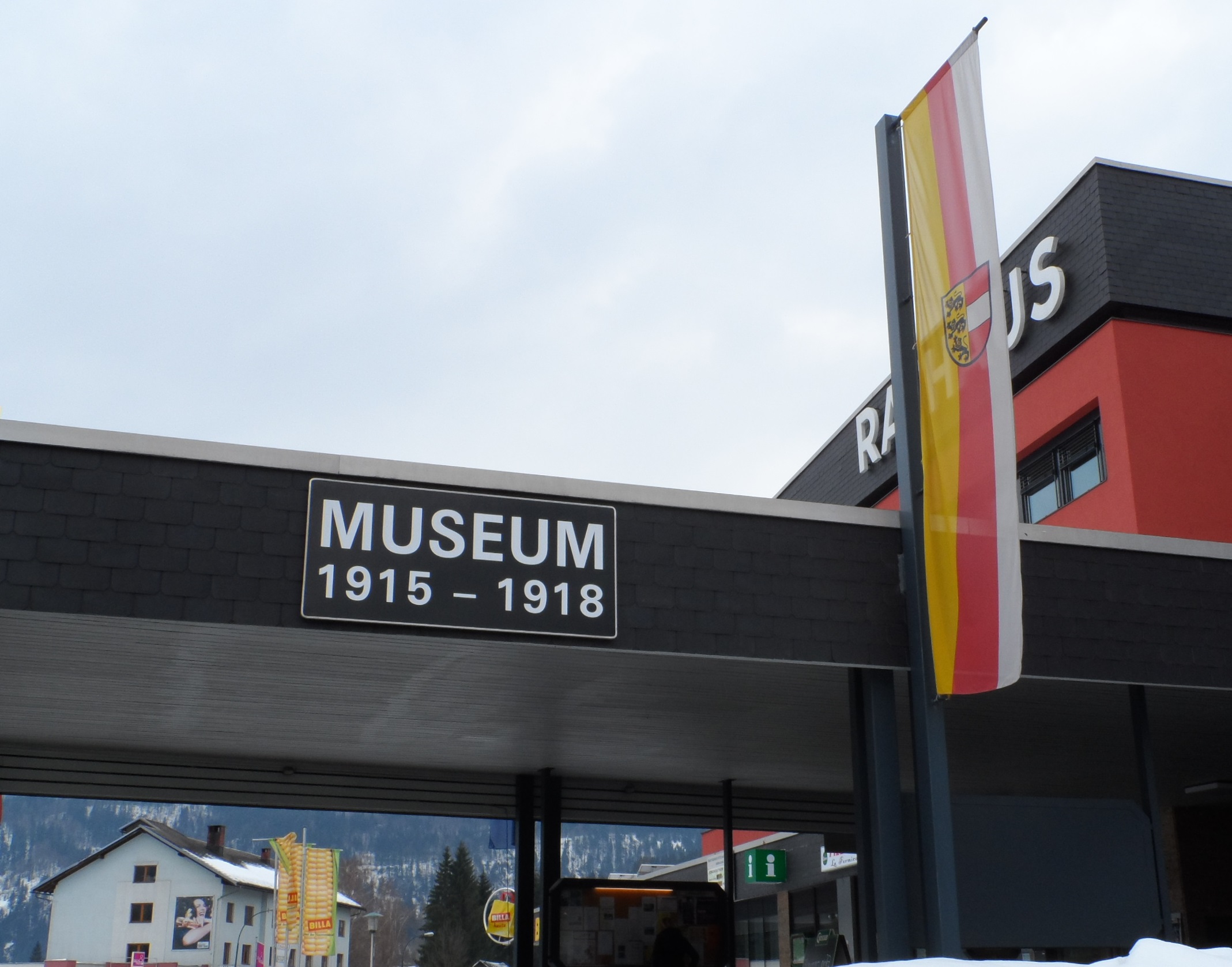 Museum  zum 1. Weltkrieg in Kötschach-Mauthen. (Foto: presseweller)