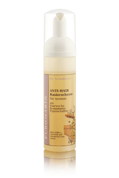 Dr. Schuberts Puromarin Anti-Hair Rasierschaum women