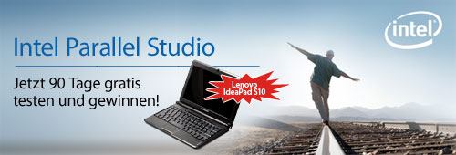 Intel Parallel Studio jetzt 90 Tage testen und gewinnen!