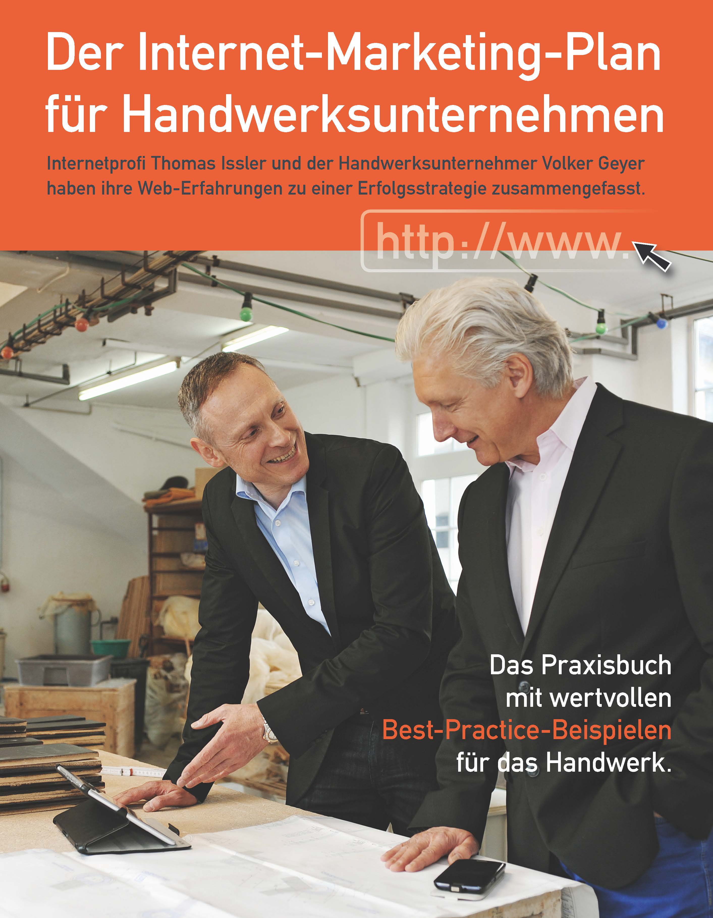 Positive Buchbesprechungen für den Internet-Marketing-Plan für Handwerksunternehmen