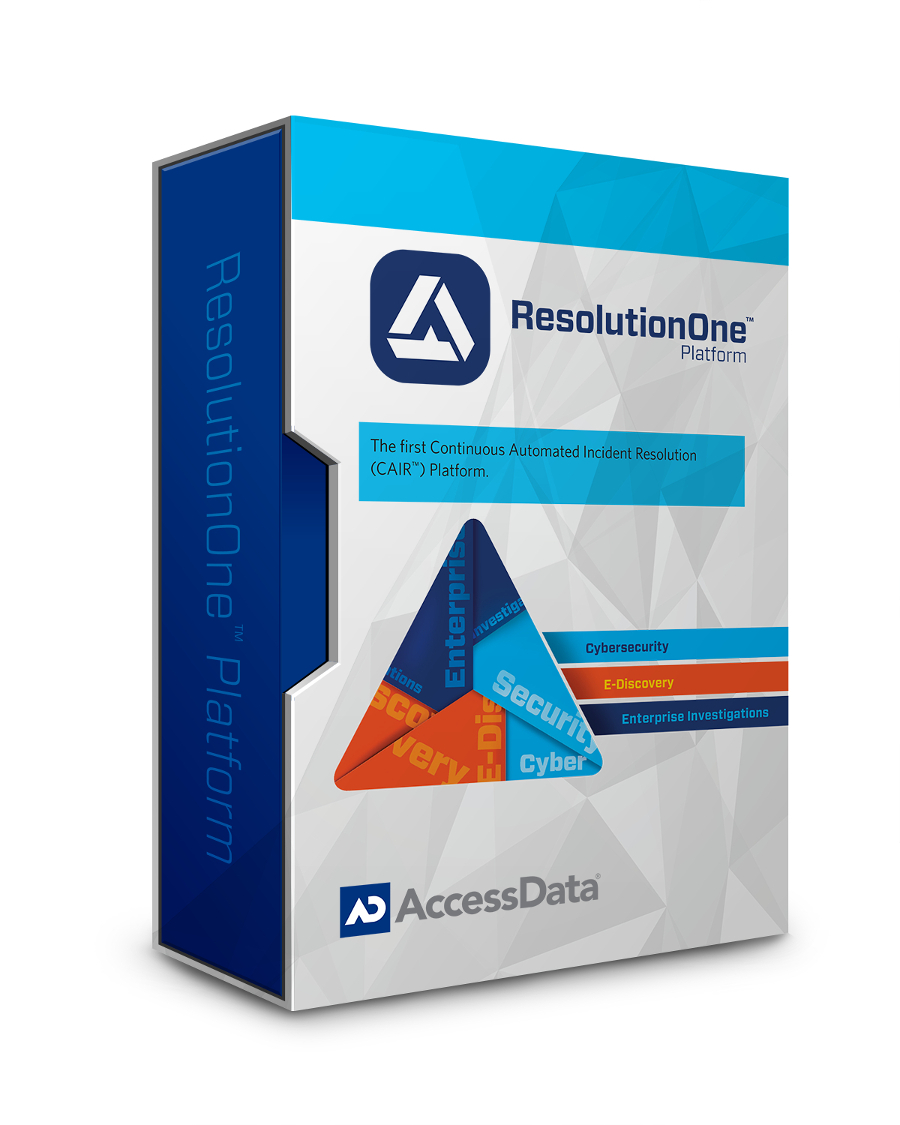 Die neue ResolutionOne-Plattform von AccessData