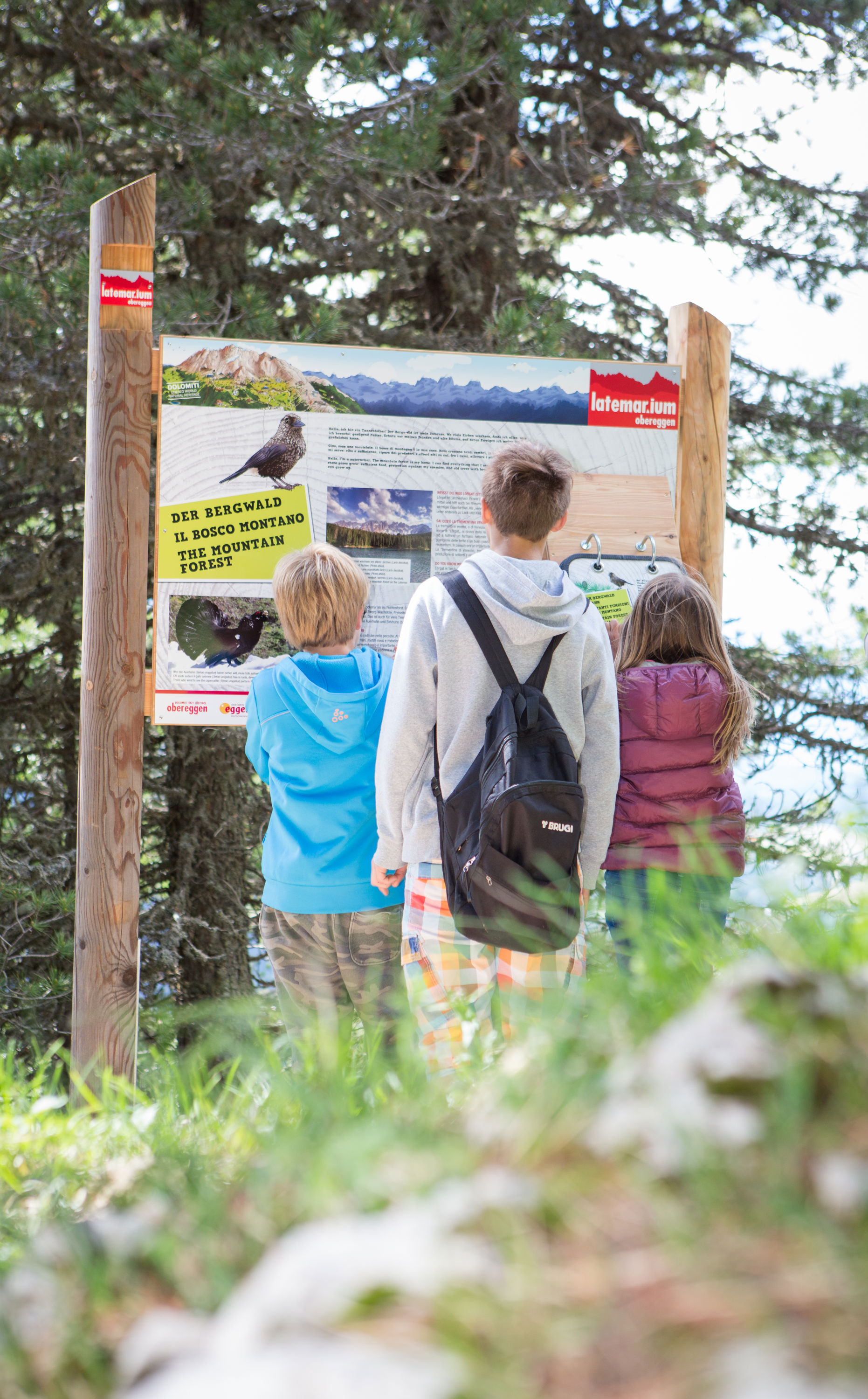 Das Latemarium mit seinen Interaktiven Stationen ? Hotel Sonnalp in den Dolomiten Das Latemarium mit seinen Interaktiven Stationen ? Hotel Sonnalp in den Dolomiten