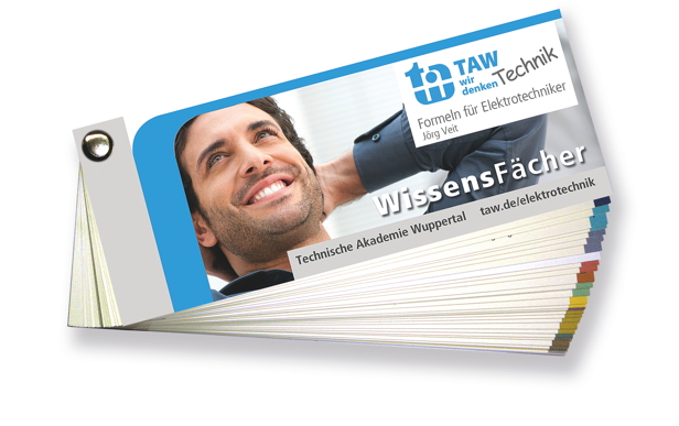 Der TAW-WissensFächer - Formeln für Elektrotechniker Der TAW-WissensFächer - Formeln für Elektrotechniker