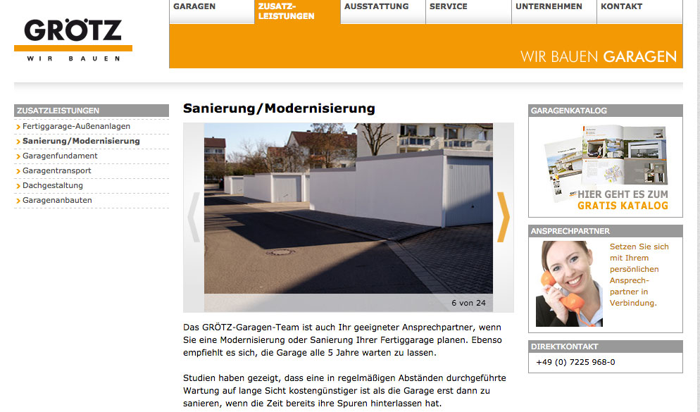 @ Fertiggaragen Sanierung Modernisierung GRÖTZ GARAGEN GAGGENAU @ Fertiggaragen Sanierung Modernisierung GRÖTZ GARAGEN GAGGENAU