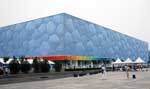 Das Gerüst des »Water Cube« in Peking © Fraunhofer IBP Das Gerüst des »Water Cube« in Peking © Fraunhofer IBP