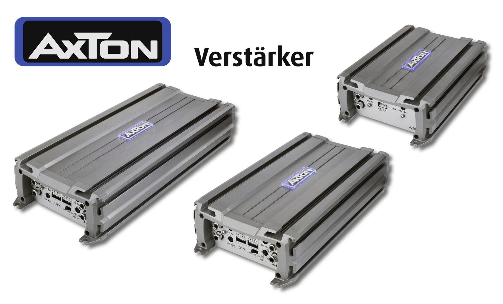 Sorgen für mehr Power im Auto?die neuen Verstärker von Axton