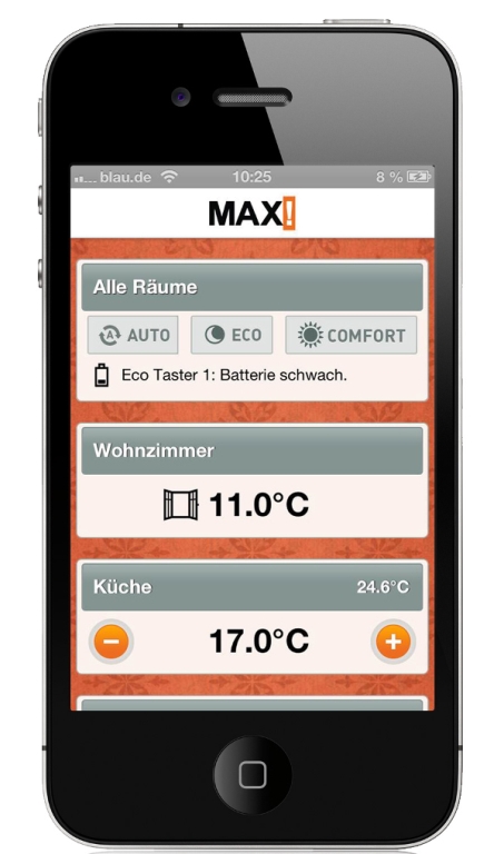 MAX! auf dem Smartphone MAX! auf dem Smartphone