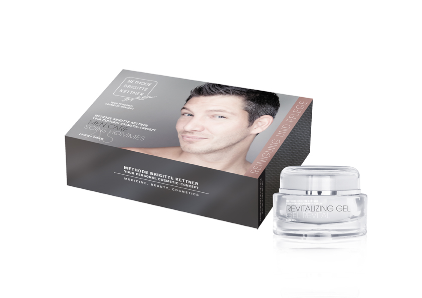 Revitalisierende Gesichtspflege auf Liposomen-Basis für normale Männerhaut: Revitalizing G