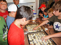 Kinder stellen Pralinen selbst her Kinder stellen Pralinen selbst her