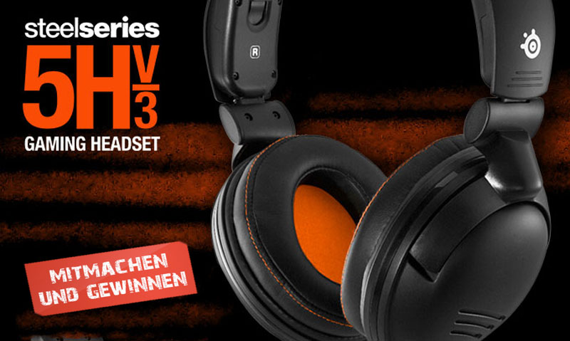 Gewinnspiel: SteelSeries 5Hv3 Gaming Headset zu verlosen!