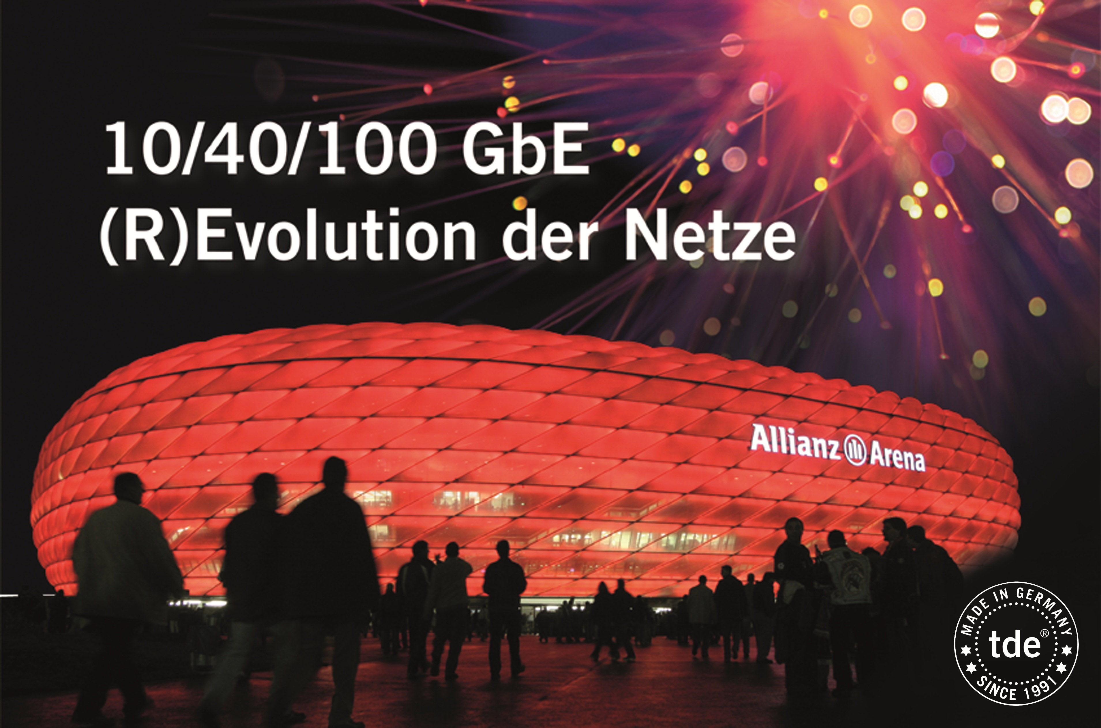 Nächste Station Allianz Arena München: Technologiepartner tde, Fluke Networks, TSO auf Roa