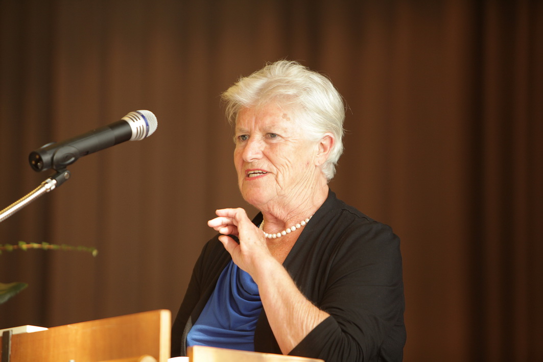 Anne Franz, Vorsitzende des Darmstädter Pflege- und Sozialdienstes e. V. Anne Franz, Vorsitzende des Darmstädter Pflege- und Sozialdienstes e. V.
