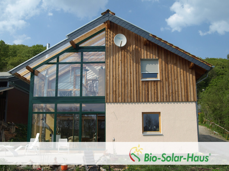 Bio-Passivhaus ohne Lüftungsanlage