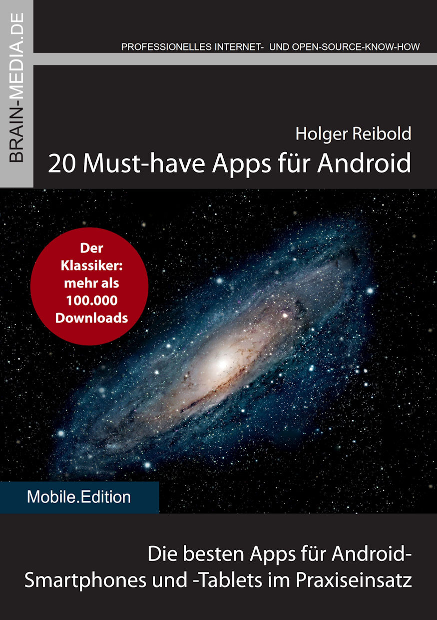 20 Must-have Apps für Android - das Cover