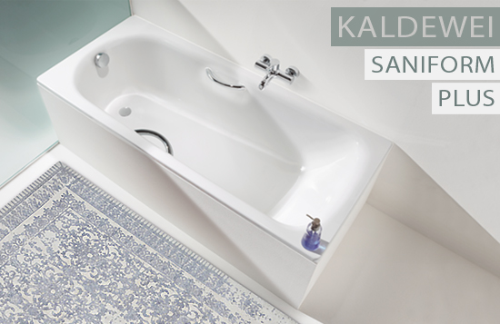 Badewanne aus Stahl-Email bei Skybad erhältlich Badewanne aus Stahl-Email bei Skybad erhältlich