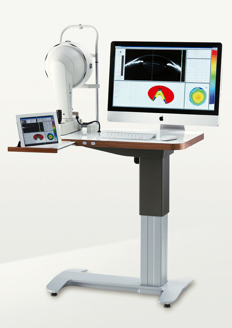 Die Pentacam®- macht den vorderen Augenabschnitt sichtbar. Spitzentechnik - made by Oculus Die Pentacam®- macht den vorderen Augenabschnitt sichtbar. Spitzentechnik - made by Oculus