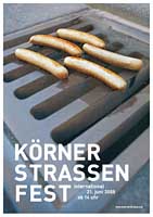 Prämiertes Plakat aus Köln: Körnerstrassenfest Prämiertes Plakat aus Köln: Körnerstrassenfest
