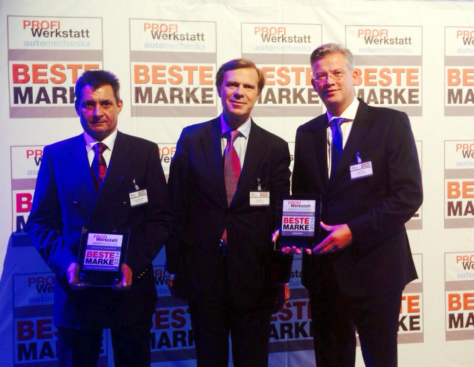 Thomas Kotowski, Leiter Werkstattkonzepte, CEO Pierre Fleck und Olaf Giesen, Leiter Vetrieb DACH Thomas Kotowski, Leiter Werkstattkonzepte, CEO Pierre Fleck und Olaf Giesen, Leiter Vetrieb DACH