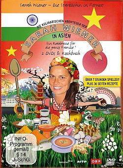 DVD-Cover Die Kulinarischen Abenteuer Der Sarah Wiener In Asien DVD-Cover Die Kulinarischen Abenteuer Der Sarah Wiener In Asien