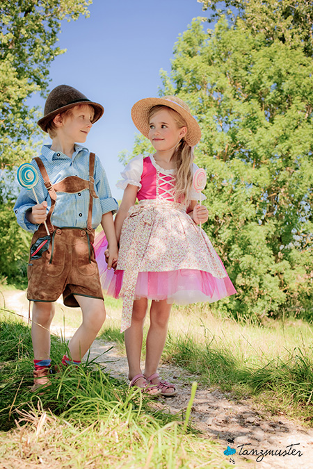 Das Dirndl-Tutu von tanzmuster ist ein echter Hingucker - nicht nur zum Oktoberfest