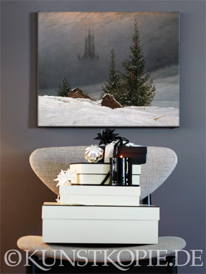 Weihnachtsstimmung mit klassischer Kunst: Bilder von Kunstkopie.de