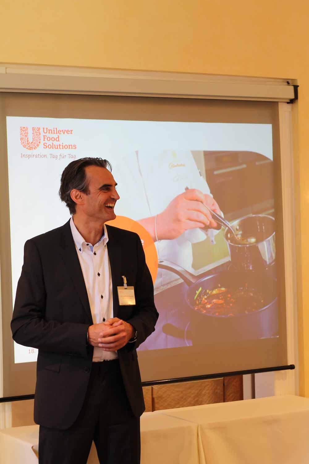 PresseLounge von Unilever Food Solutions, Klaus Ridderbusch PresseLounge von Unilever Food Solutions, Klaus Ridderbusch