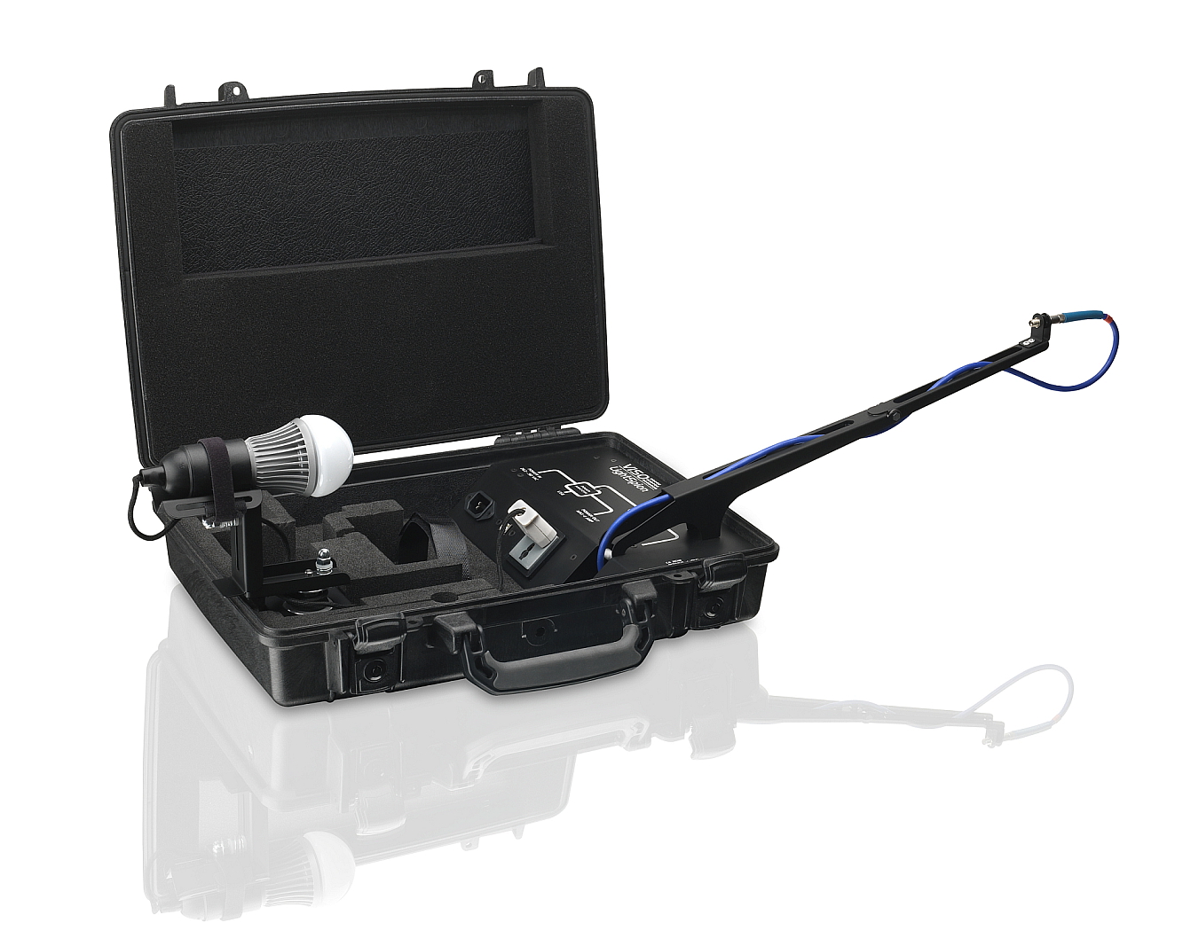 Einfach, schnell und akkurat: Das portable Lichtmess-System LightSpion von Acal BFi. Einfach, schnell und akkurat: Das portable Lichtmess-System LightSpion von Acal BFi.