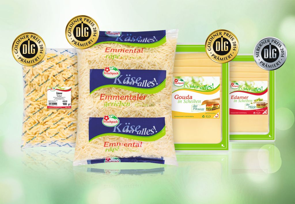 DLG-prämierte Frischpack-Käsesorten DLG-prämierte Frischpack-Käsesorten