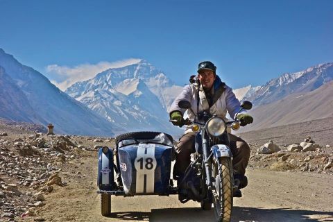 Mit dem Sidecar durch Tibet