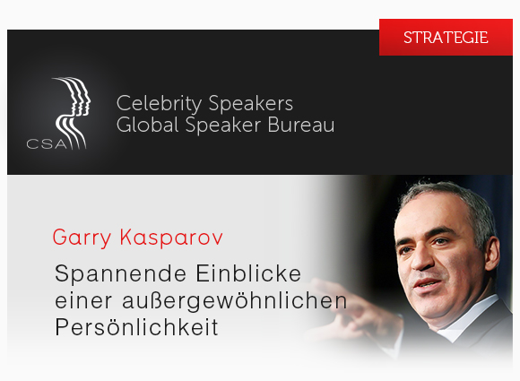 CSA Redneragentur Garry Kasparov CSA Redneragentur Garry Kasparov