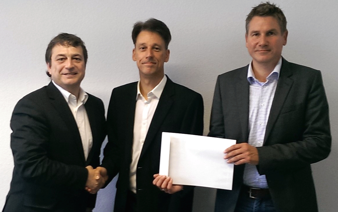 v.l.n.r.: Karl Hoffmeyer, Roland Stoschik, Stefan Depping